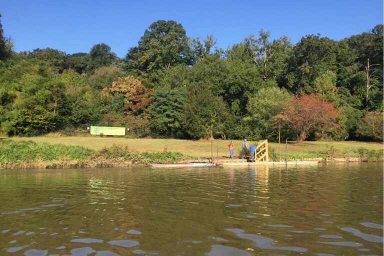 Anacostia Watershed Society and REI Install New Dock at National Arboretum