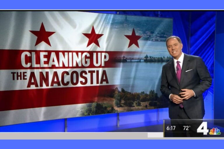 NBC4 – Mussel Power: Thousands of Mollusks Dropped Into Anacostia River to Clean it Up